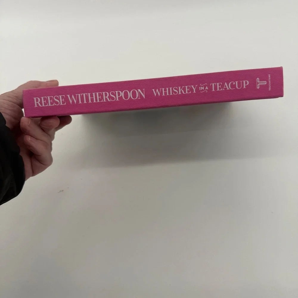 Reese Witherspoon Whiskey in a Teacup Cookbook Hardcover Good‎ Condition